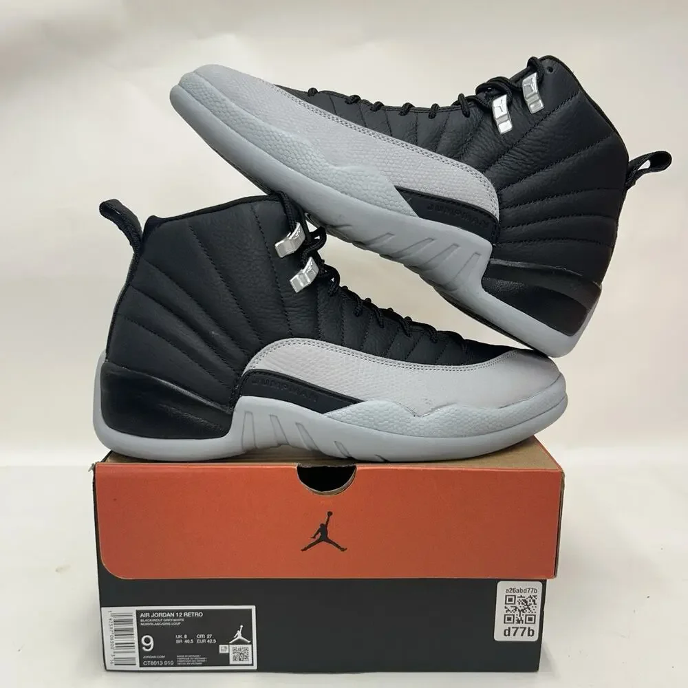 Nike Air Jordan 12 Retro “Barons/Black Wolf Grey White”